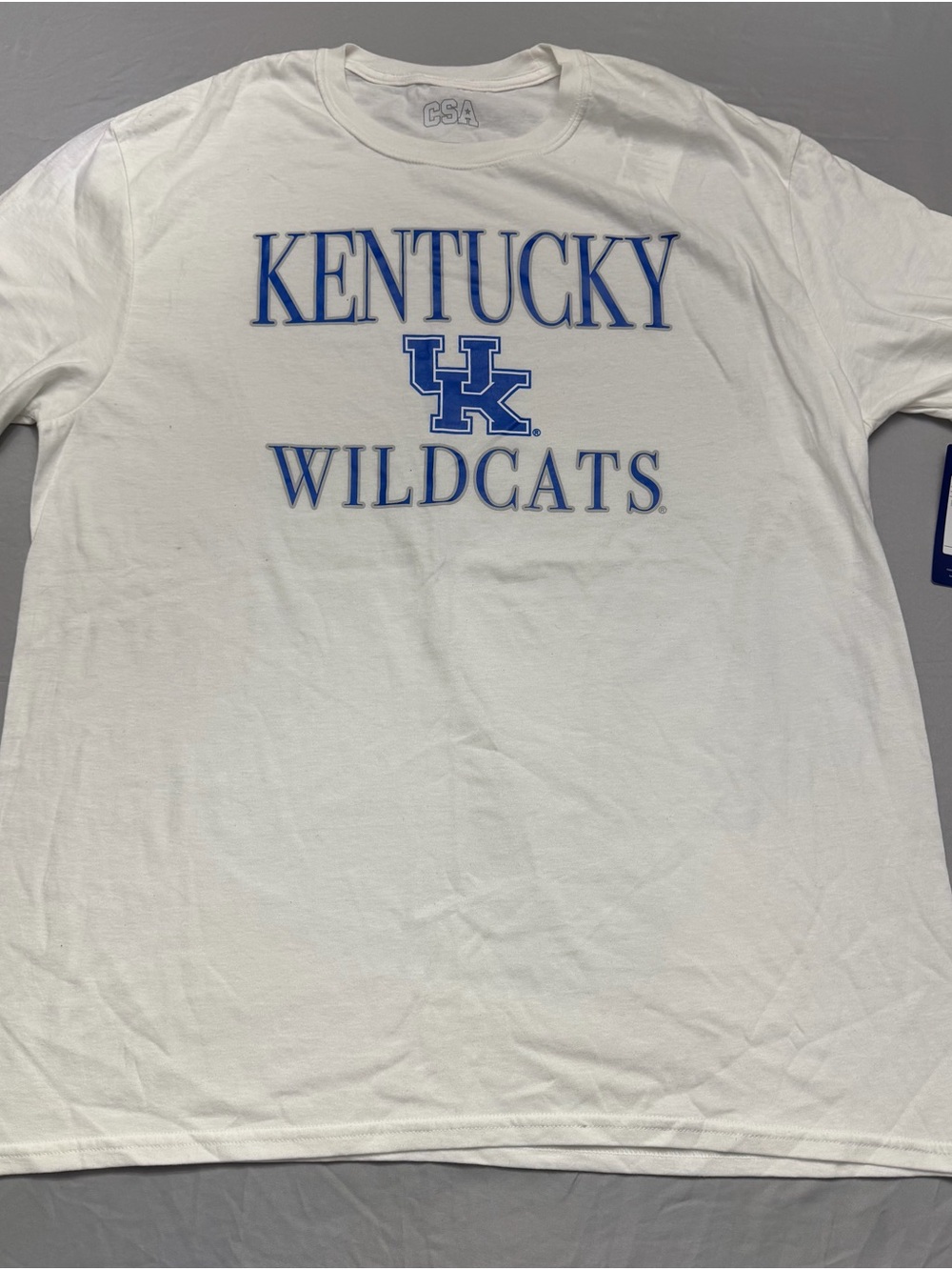 University of Kentucky Wildcats White Men’s T-Shirt